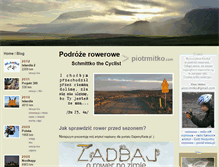 Tablet Screenshot of piotrmitko.com